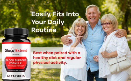 Explanation of Gluco Extend, a natural formula to support healthy blood sugar and overall wellness